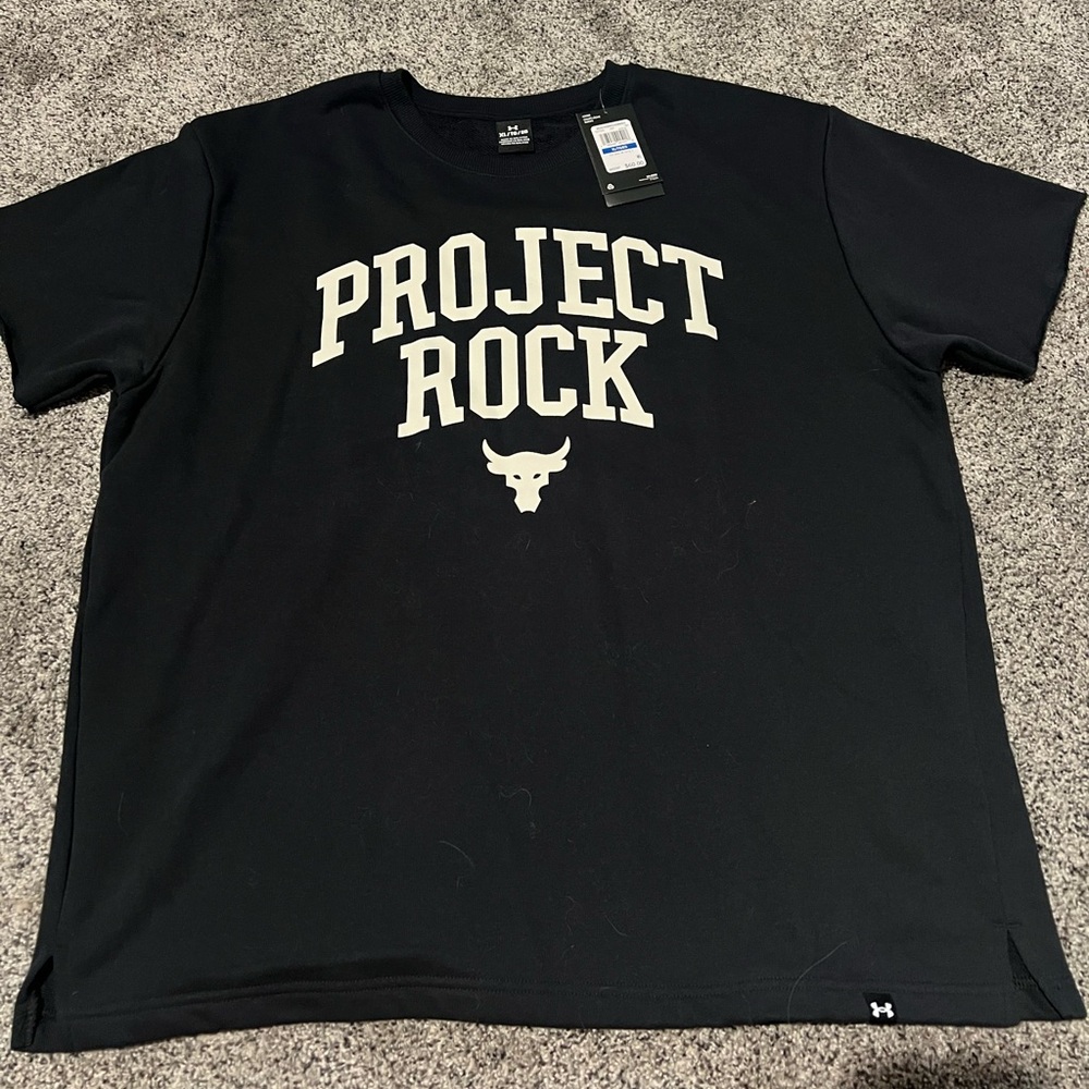 NWT Project Rock Short-sleeve Sweatshirt